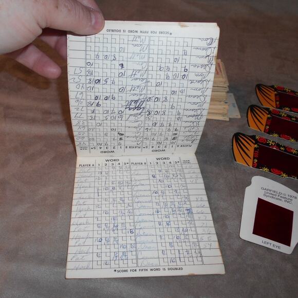 Vintage 1962 Password Game Replacement Card Lot Milton Bradley - Picture 4 of 8